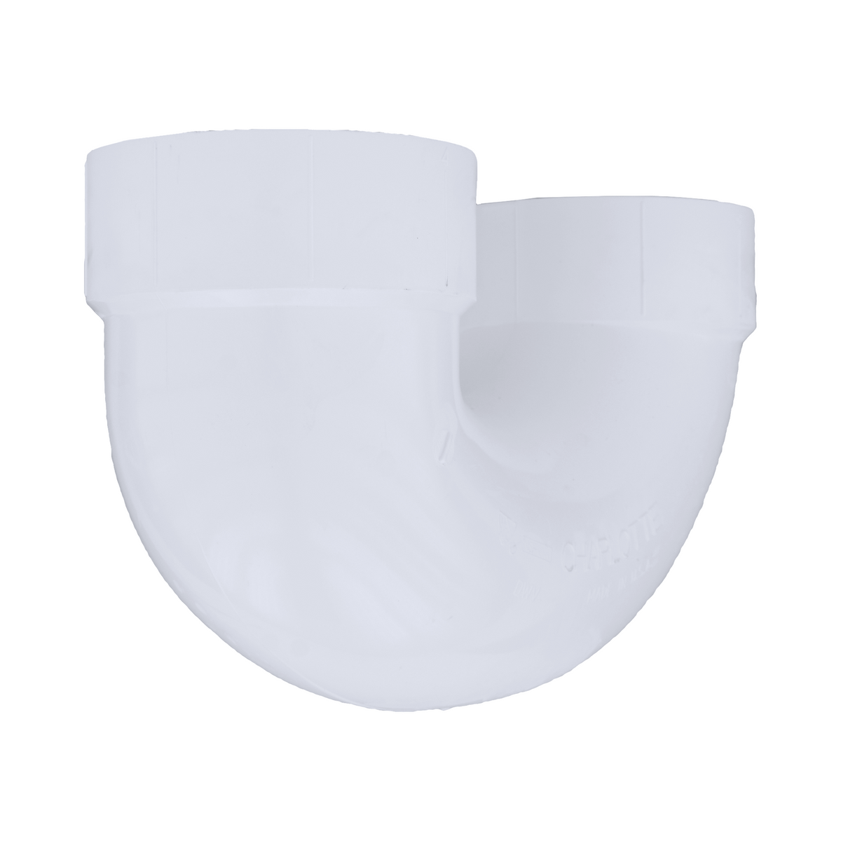 Jones Stephens PPT040 4" PVC Return Bend, H x H