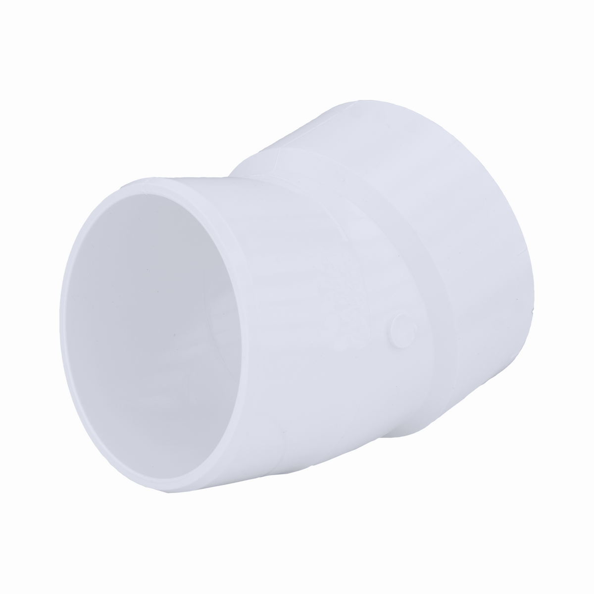 Jones Stephens PSL840 4" PVC 22-1/2° Street Elbow, SPG x H
