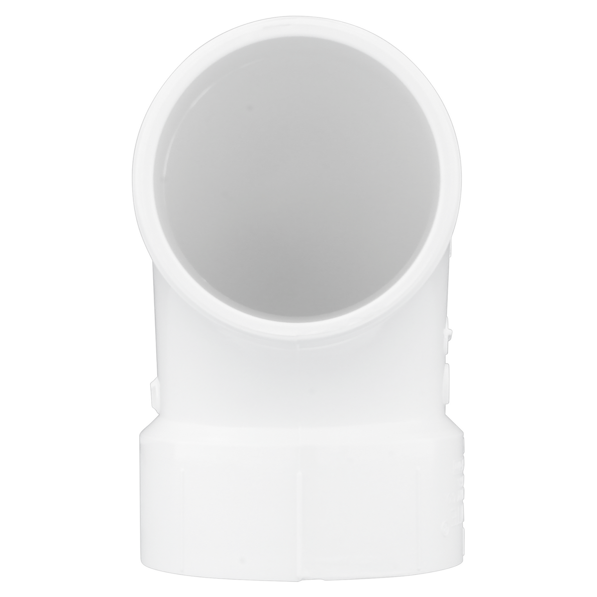 Jones Stephens PSL936 3" PVC 90° Street Elbow, SPG x H