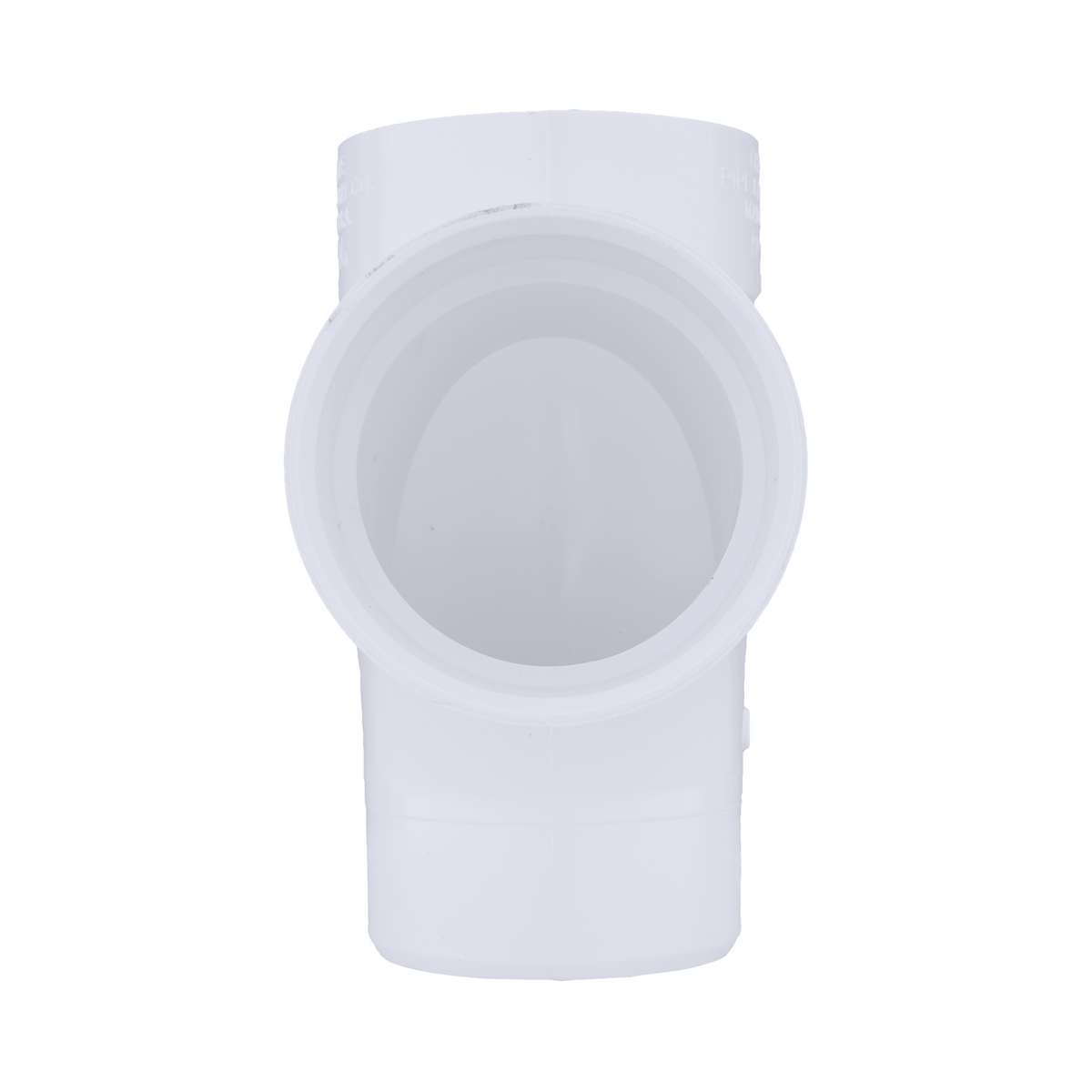 Jones Stephens PSS140 4" PVC Sanitary Street Tee, SPG x H
