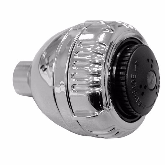 Jones Stephens S01020 Chrome Plated Adjustable Plastic Massage Shower Head
