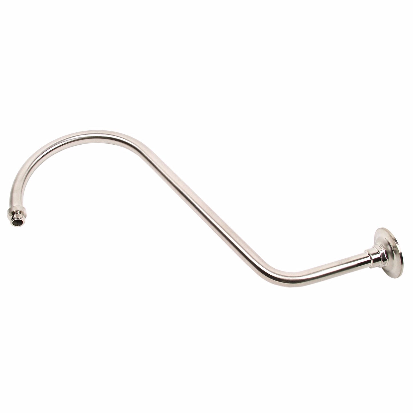 Jones Stephens S0155BN Brushed Nickel 18" S-Shaped Shower Arm