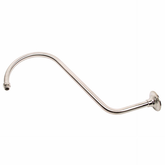 Jones Stephens S0155BN Brushed Nickel 18" S-Shaped Shower Arm