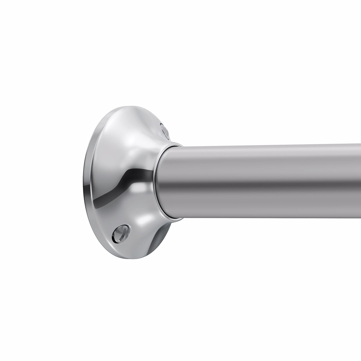 Jones Stephens S02071 5' Aluminum Shower Rod with Steel Flanges, Carton of 10