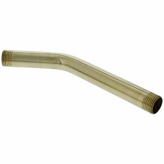 Jones Stephens S03032 Polished Brass 8" Wall Mount Shower Arm