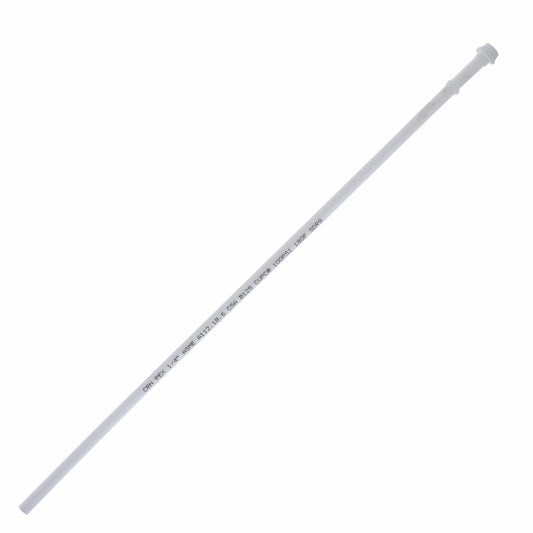 Jones Stephens S04123 3/8" x 20” PEX Lavatory Faucet Riser with Bullnose and Ferrule, Carton of 10