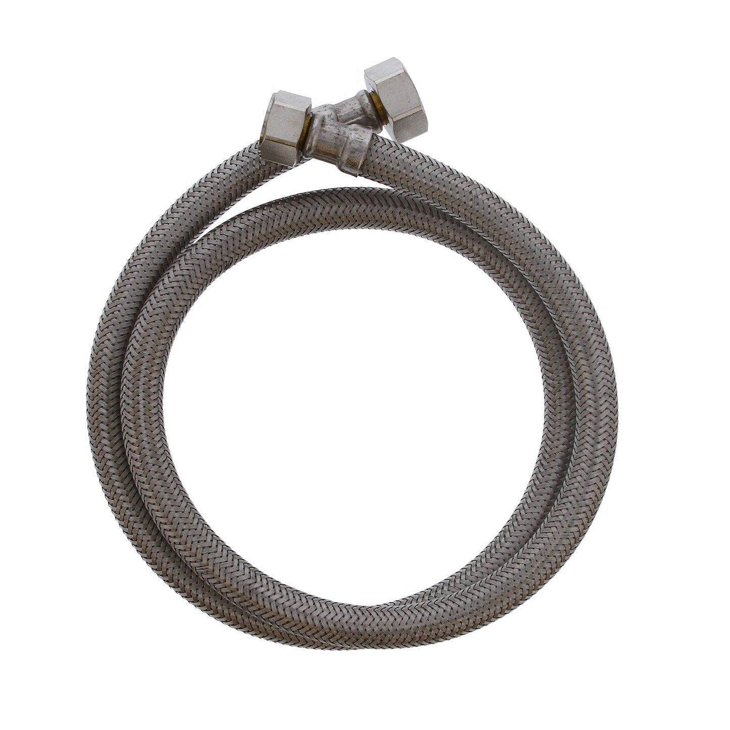 Jones Stephens S04210 1/2" Compression x 1/2" FIP x 36” Braided Stainless Steel Faucet Connector