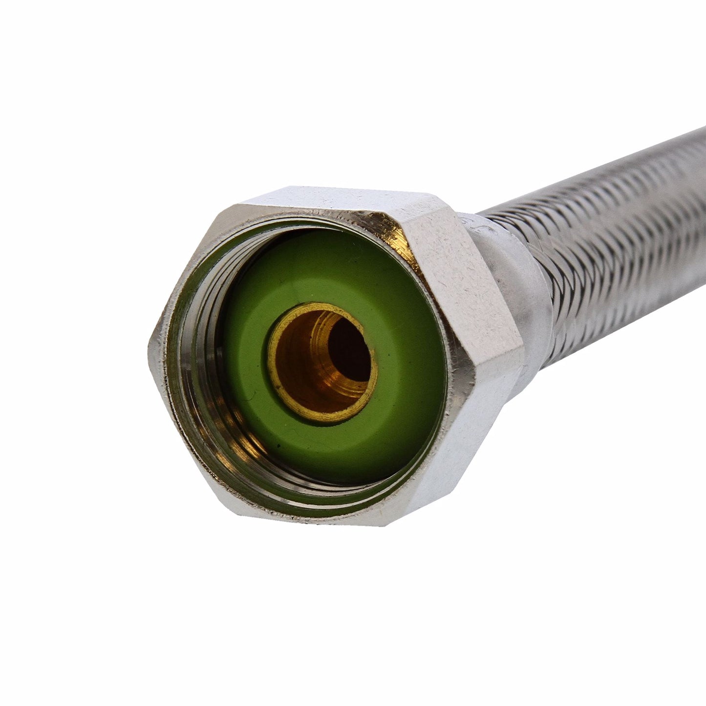 Jones Stephens S04213 1/2" FIP x 1/2" FIP x 20” Braided Stainless Steel Faucet Connector