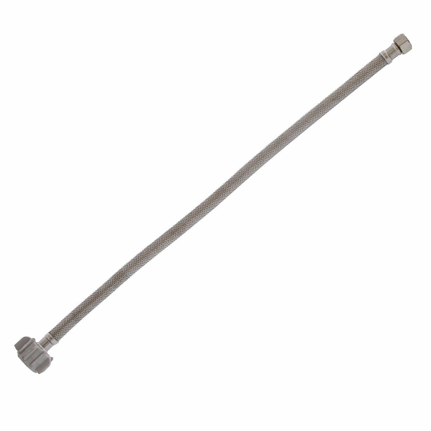Jones Stephens S04223 1/2" Compression x 7/8" BC x 20” Braided Stainless Steel Toilet Connector
