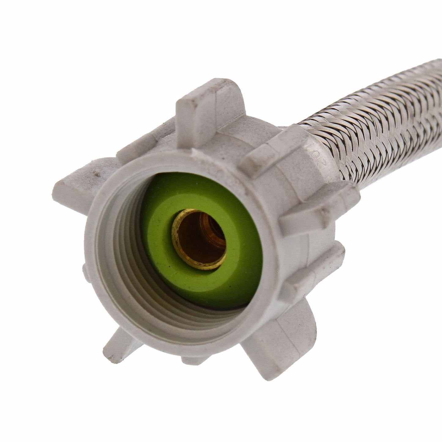 Jones Stephens S04223 1/2" Compression x 7/8" BC x 20” Braided Stainless Steel Toilet Connector