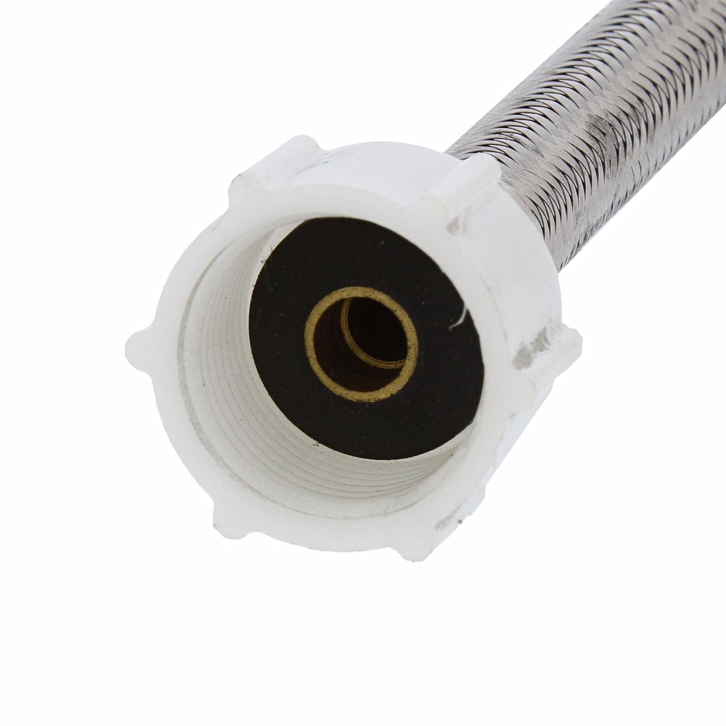 Jones Stephens S04224 1/2" FIP x 7/8" BC x 9” Braided Stainless Steel Toilet Connector