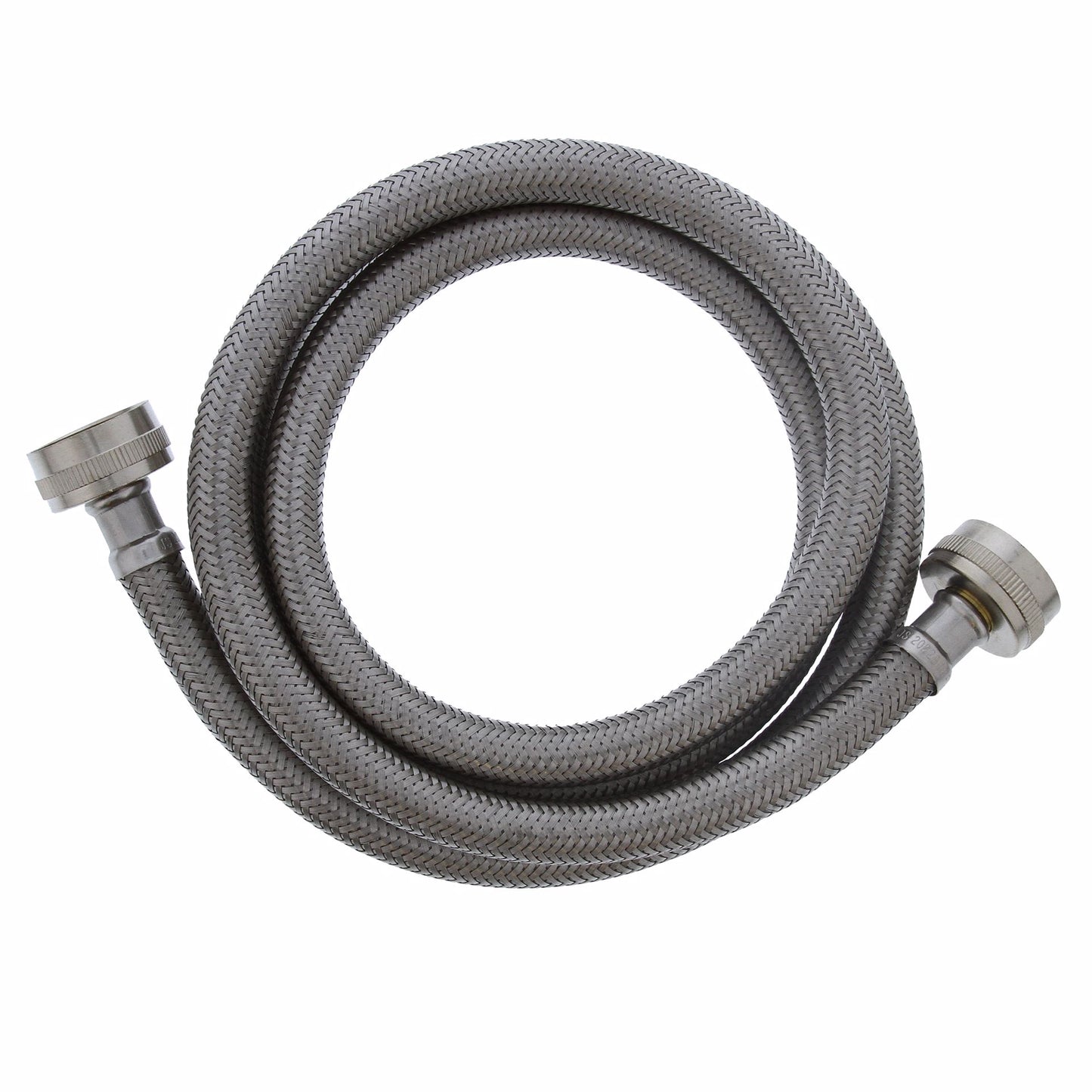 Jones Stephens S04228 3/4" FEM Hose x 3/4" FEM Hose x 60” Braided Stainless Steel Washing Machine Connector