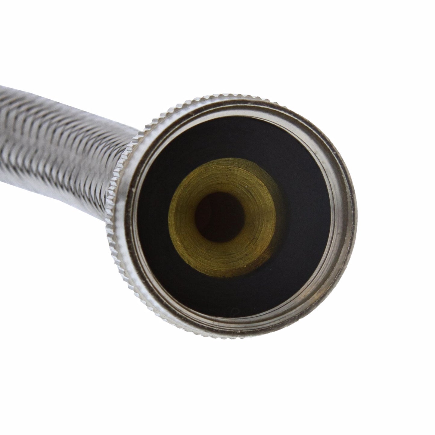 Jones Stephens S04228 3/4" FEM Hose x 3/4" FEM Hose x 60” Braided Stainless Steel Washing Machine Connector