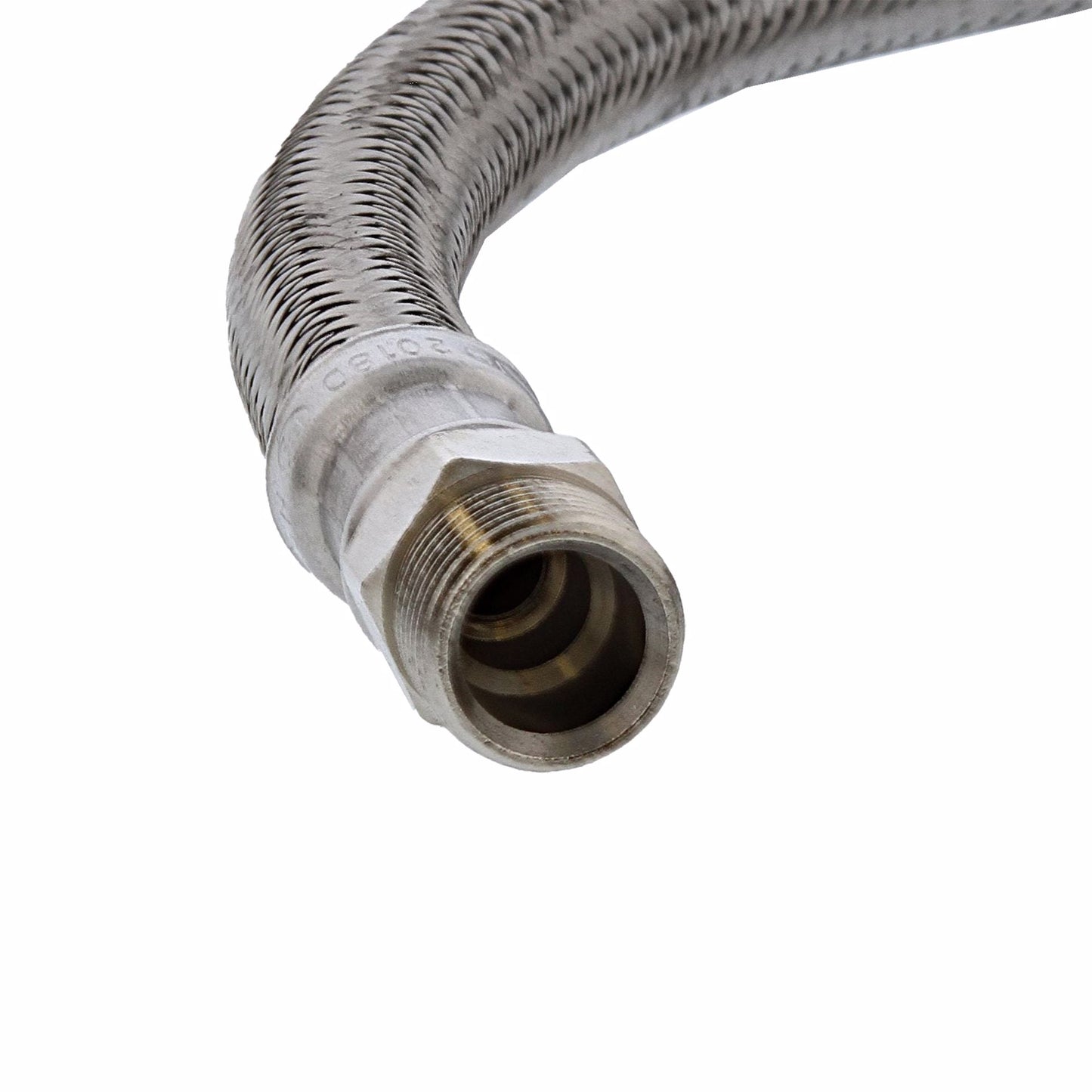Jones Stephens S04244 3/8" OD x 3/8" Compression x 36” Braided Stainless Steel Delta® Style Faucet Connector