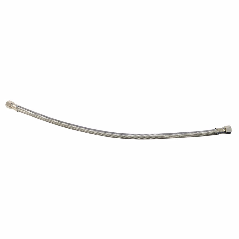 Jones Stephens S04260 3/8" Compression x 3/8” Compression x 48” Braided Stainless Steel Dishwasher Connector