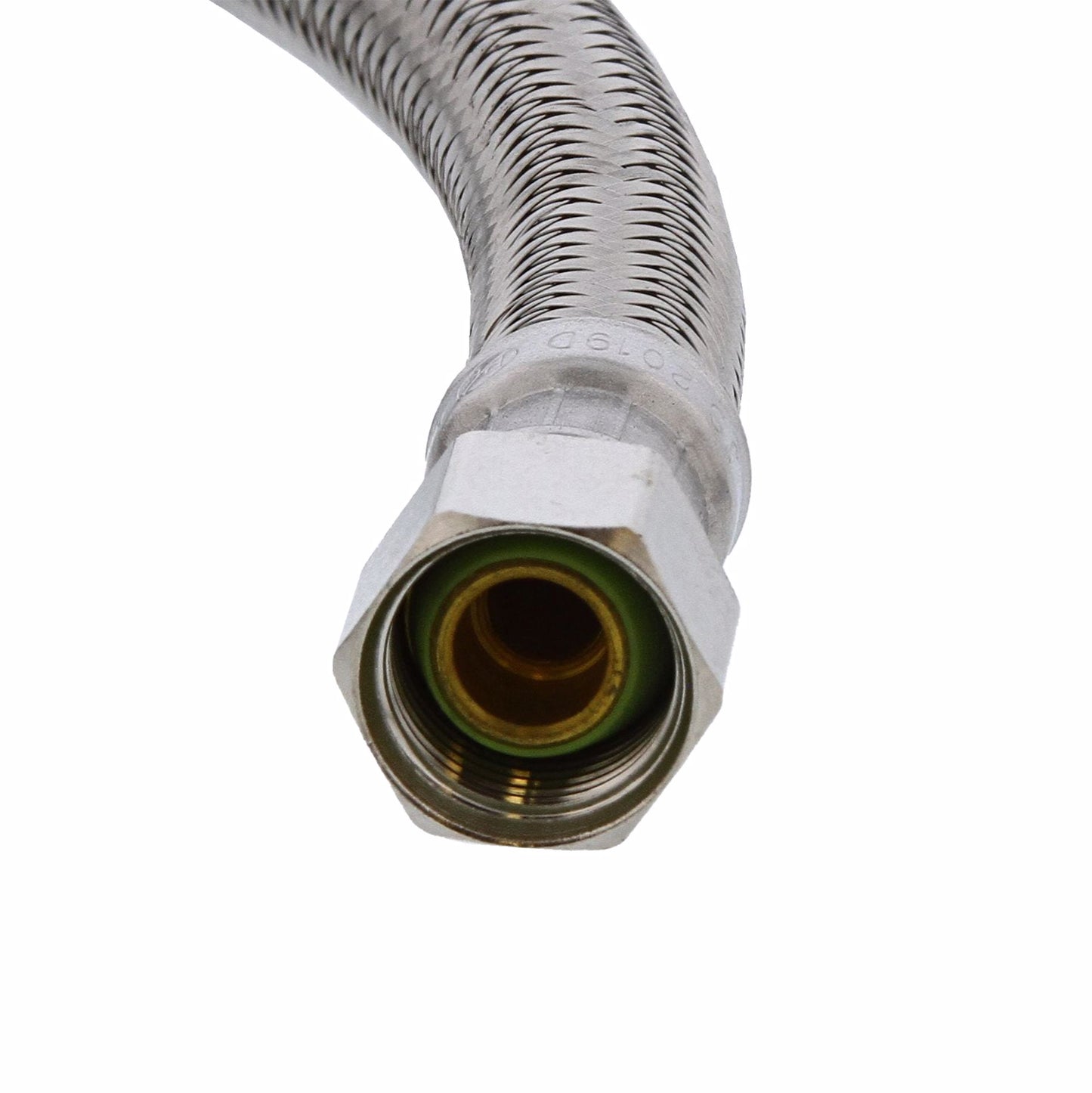 Jones Stephens S04260 3/8" Compression x 3/8” Compression x 48” Braided Stainless Steel Dishwasher Connector