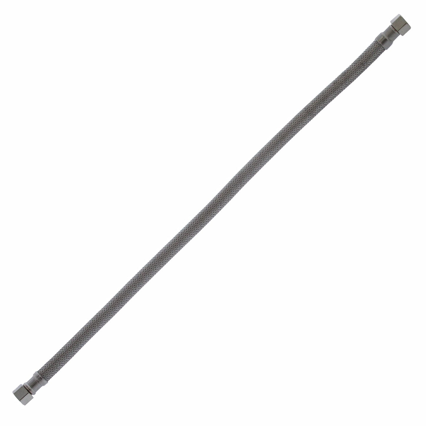 Jones Stephens S04270 3/8" Compression x 3/8” Compression x 20” Braided Stainless Steel Dishwasher Connector