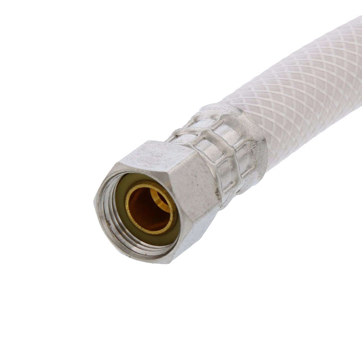 Jones Stephens S04400 3/8" Compression x 1/2" FIP x 9” Vinyl Faucet Connector