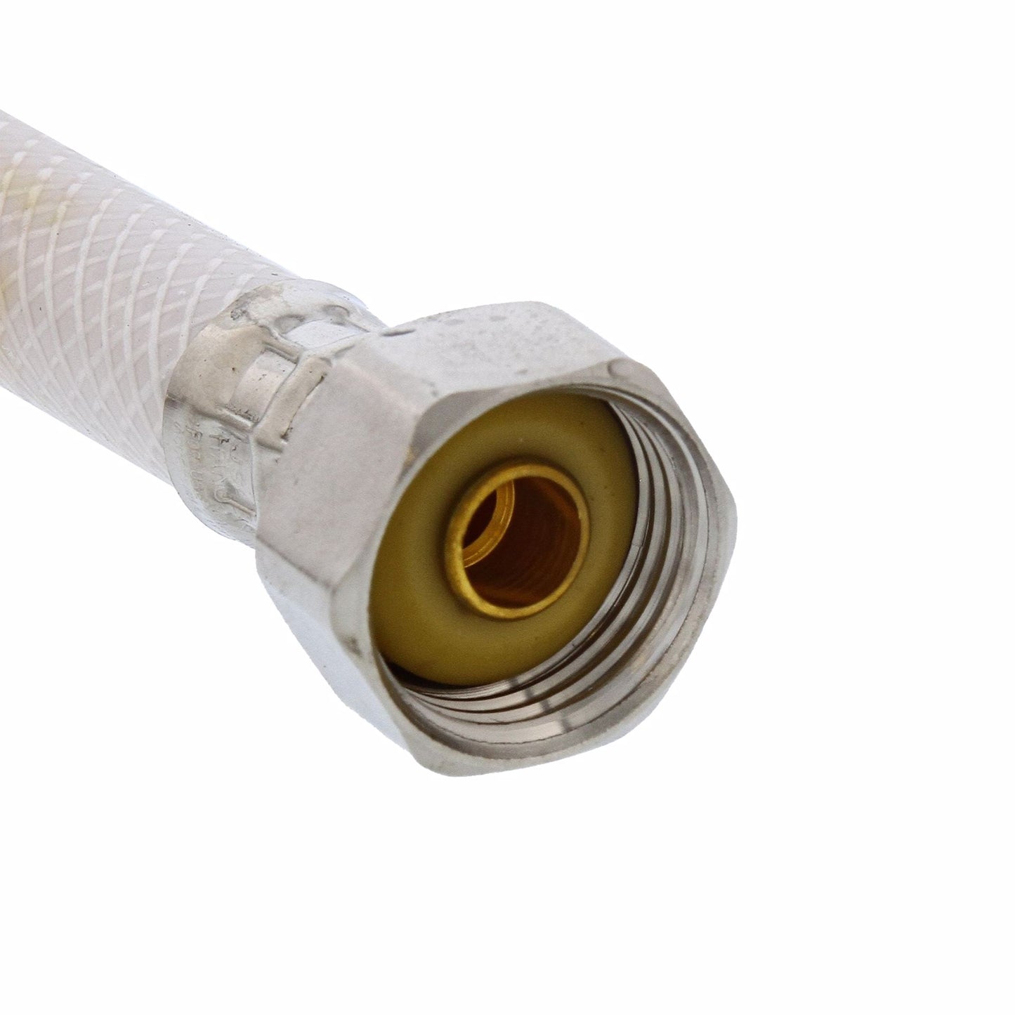 Jones Stephens S04400 3/8" Compression x 1/2" FIP x 9” Vinyl Faucet Connector