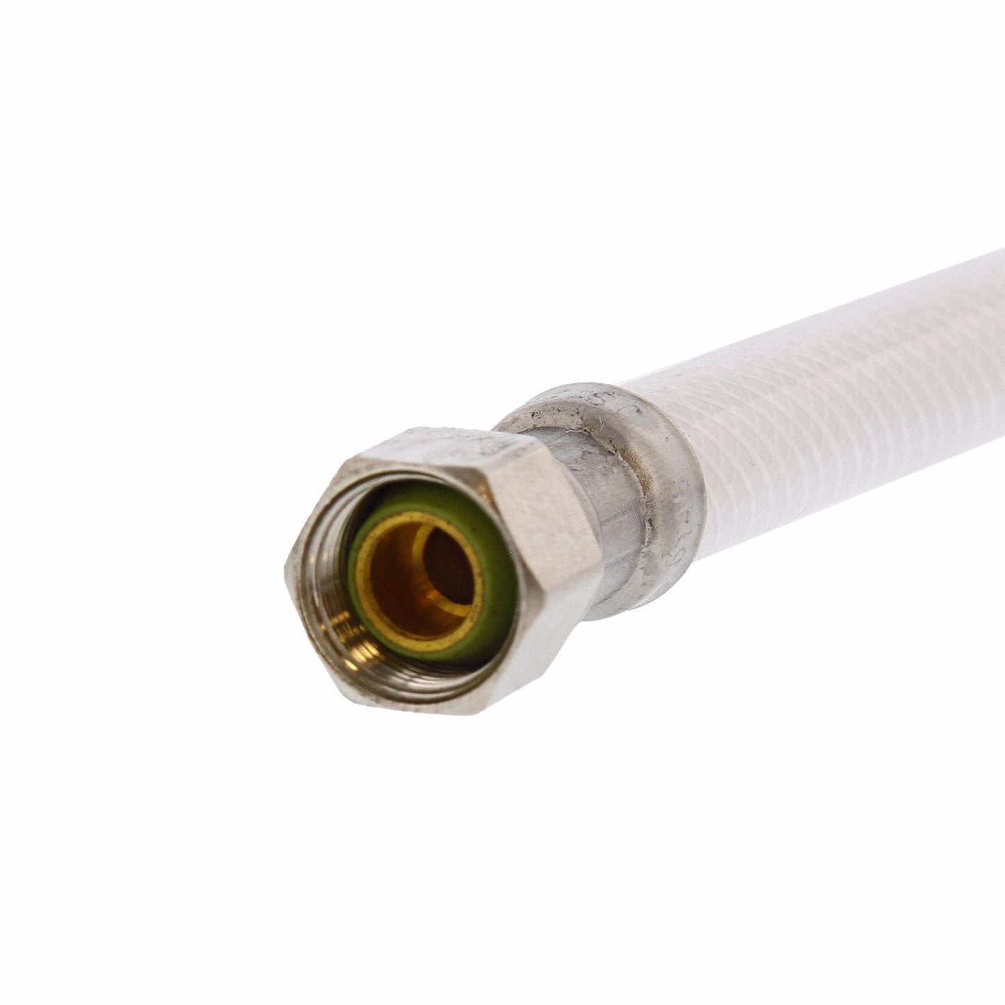 Jones Stephens S04401 3/8" Compression x 1/2" FIP x 12” Vinyl Faucet Connector