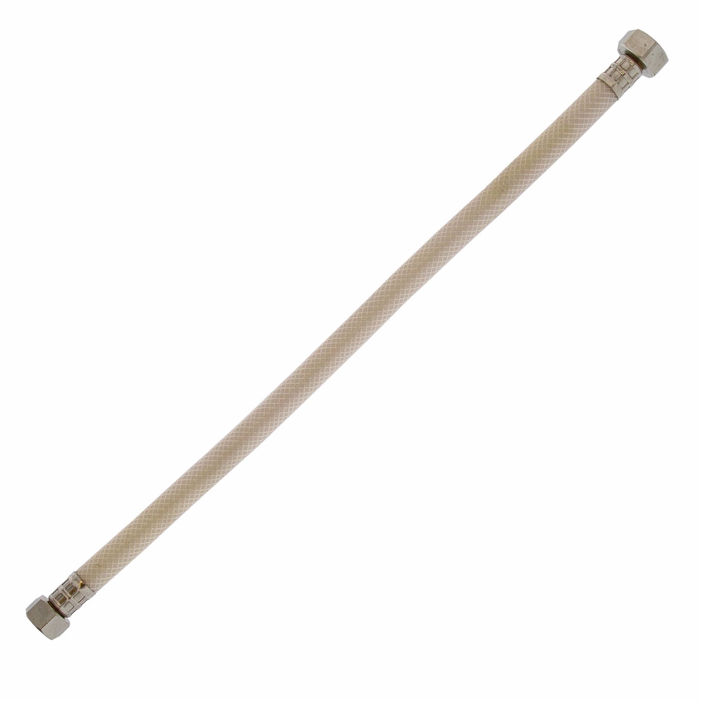 Jones Stephens S04406 1/2" Compression x 1/2" FIP x 16” Vinyl Faucet Connector