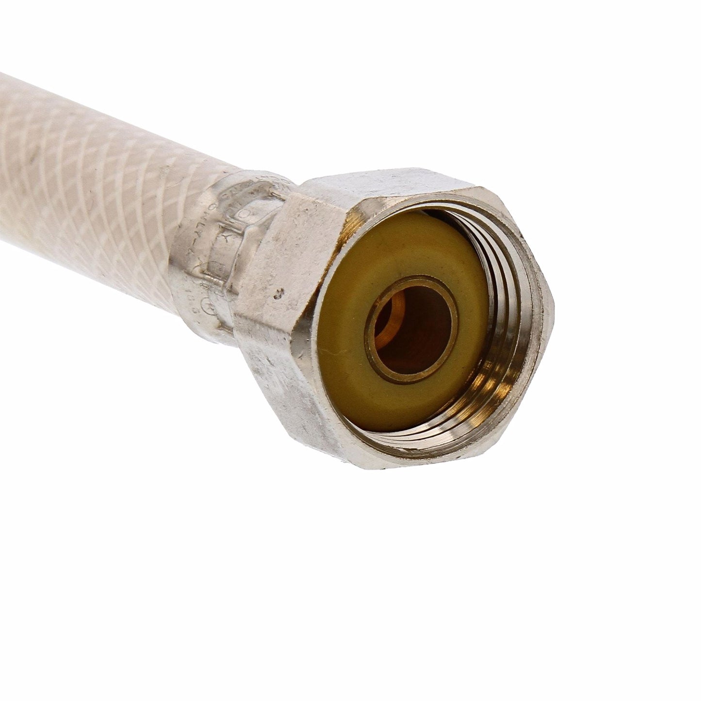 Jones Stephens S04406 1/2" Compression x 1/2" FIP x 16” Vinyl Faucet Connector