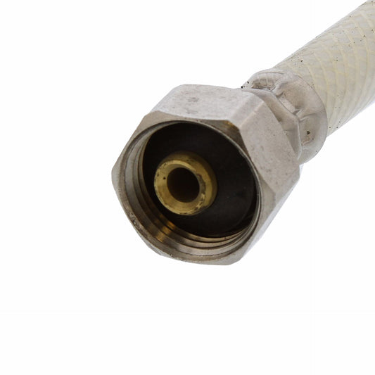 Jones Stephens S04407 1/2" Compression x 1/2" FIP x 20” Vinyl Faucet Connector