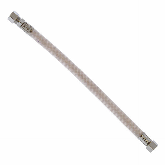 Jones Stephens S04412 3/8" OD x 3/8" Compression x 12” Vinyl Delta® Style Faucet Connector