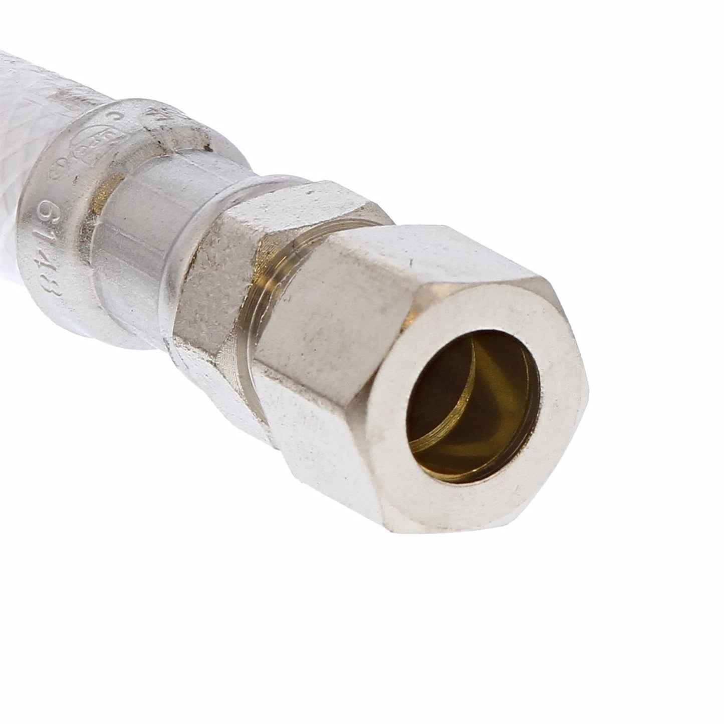 Jones Stephens S04413 3/8" OD x 3/8" Compression x 20” Vinyl Delta® Style Faucet Connector