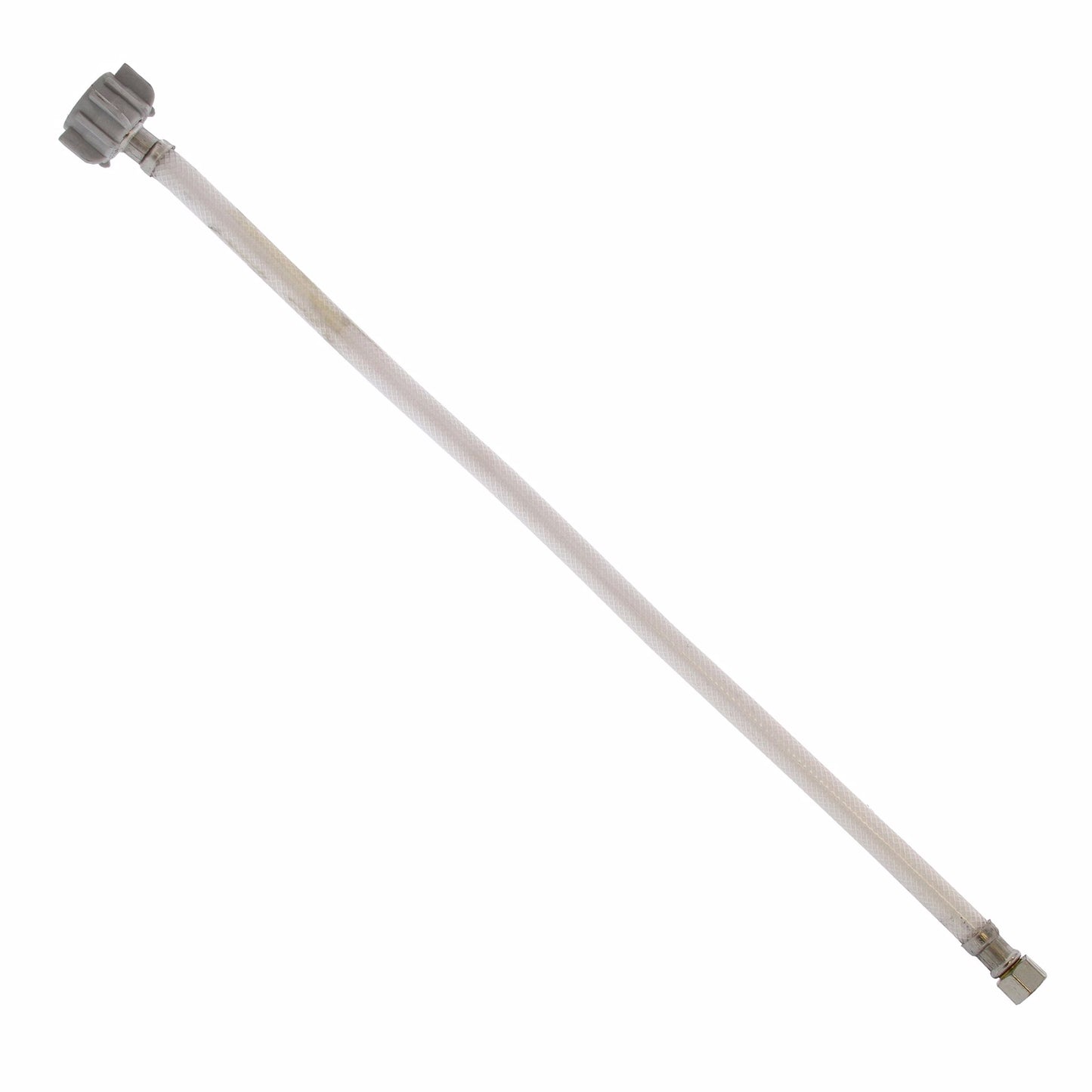 Jones Stephens S04417 3/8" Compression x 7/8” BC x 20” Flexible Vinyl Toilet Connector