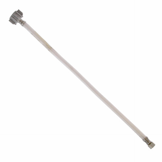 Jones Stephens S04417 3/8" Compression x 7/8” BC x 20” Flexible Vinyl Toilet Connector