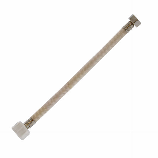 Jones Stephens S04423 1/2" FIP x 7/8" BC x 12” Flexible Vinyl Toilet Connector
