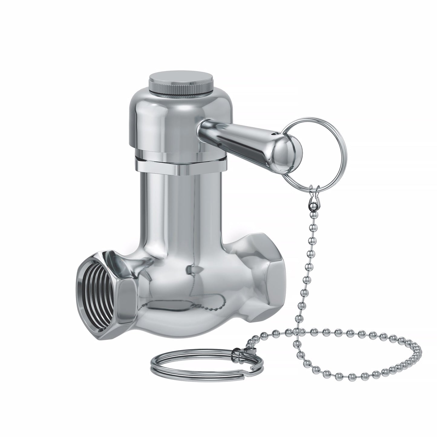 Jones Stephens S05100 Self-Closing Shower Valve with 7" Pull Chain