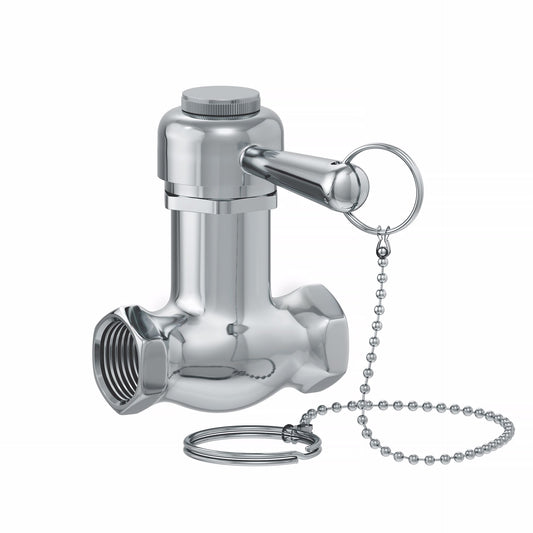 Jones Stephens S05100 Self-Closing Shower Valve with 7" Pull Chain