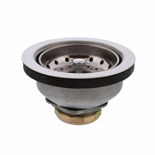 Jones Stephens S14014 Stainless Steel Basket Strainer with Deep Cup Snap-In Basket