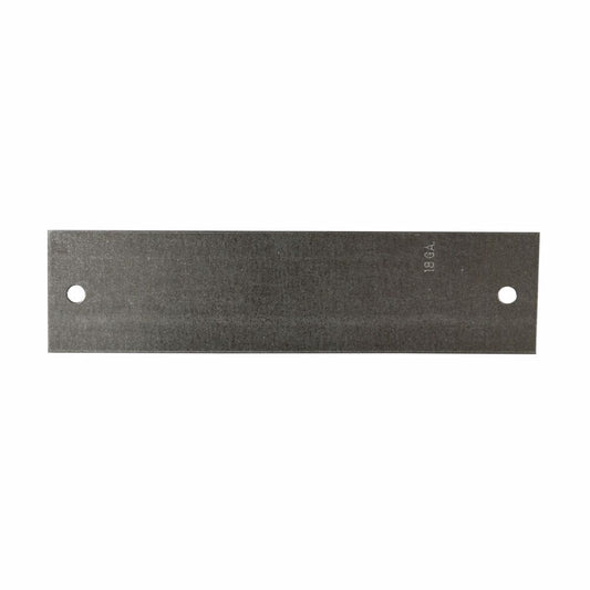 Jones Stephens S16016 1-1/2" x 6" Stud Guard with 2 Holes, 18 Gauge, Carton of 100