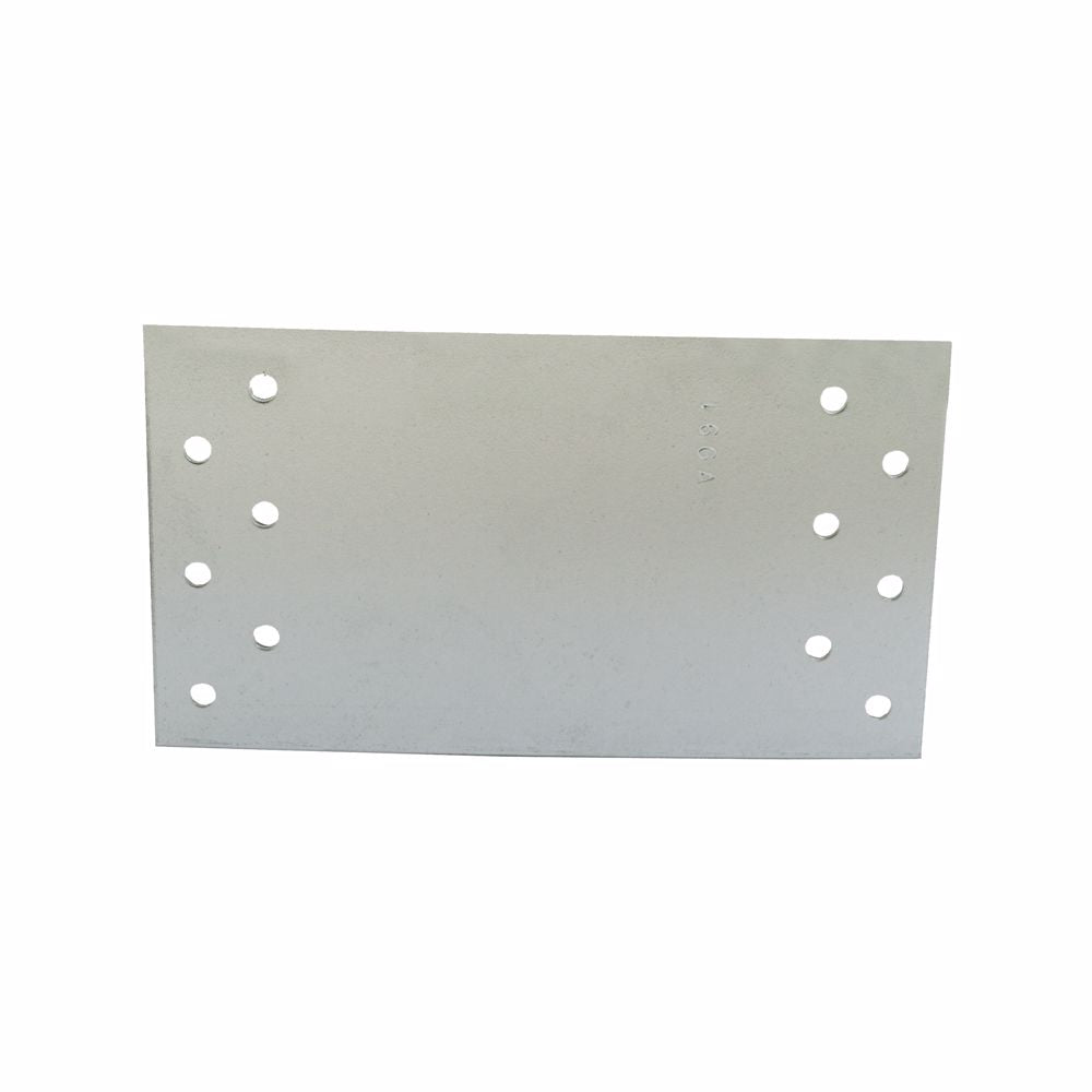 Jones Stephens S163566 3-1/2" x 6" Stud Guard with 6 Holes, 16 Gauge, Carton of 25