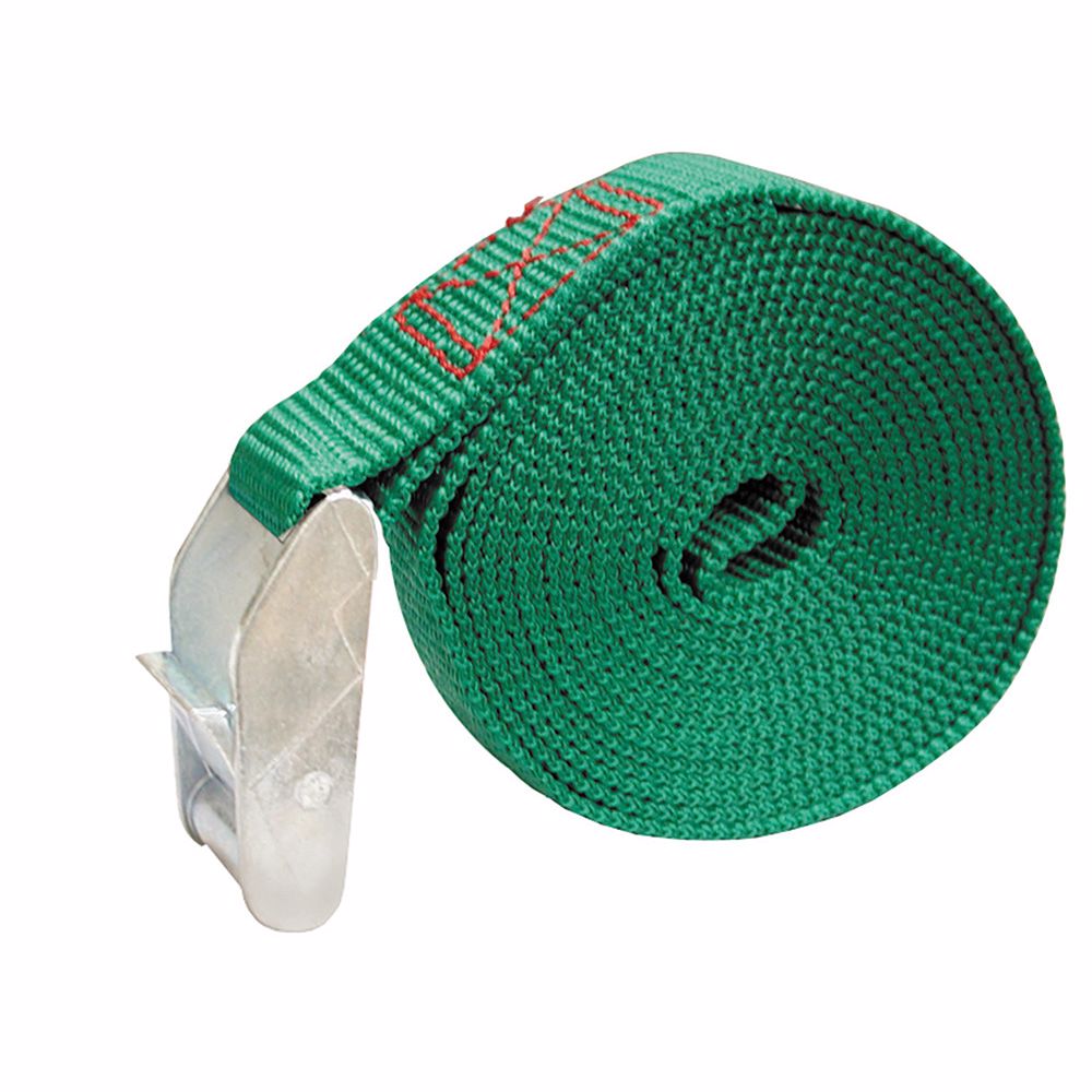 Jones Stephens S20103 1" x 8' Cam Strap, Green