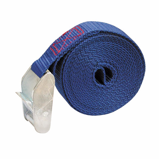 Jones Stephens S20204 1" x 10' Cam Strap Twin Pack, Blue