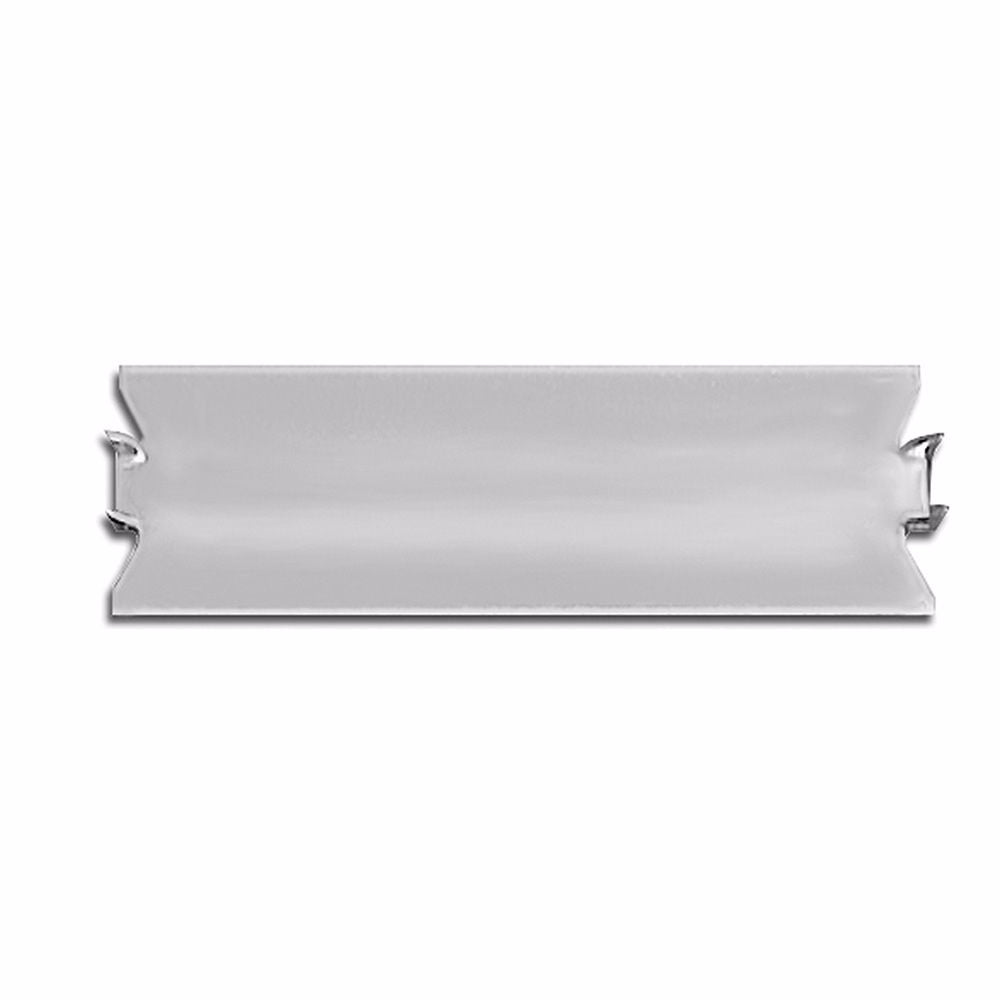 Jones Stephens S33002 1-1/2" x 3" Self-Nailing Stud Guard, 18 Gauge, Carton of 100