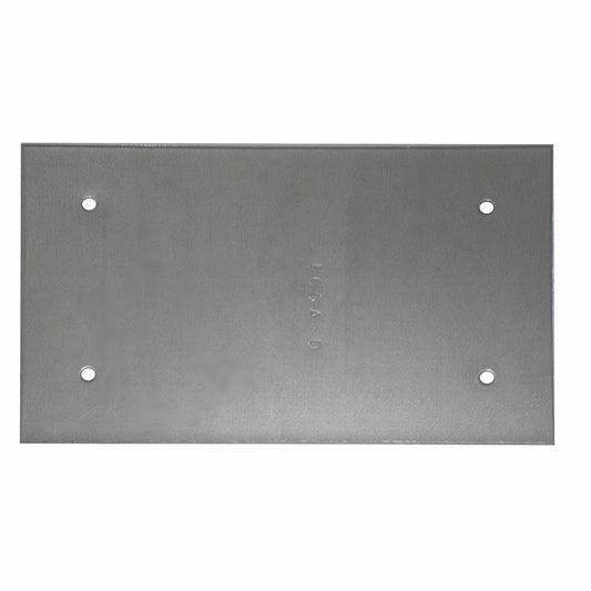 Jones Stephens S33012 3-1/2" x 6" Stud Guard, 16 Gauge, Carton of 25