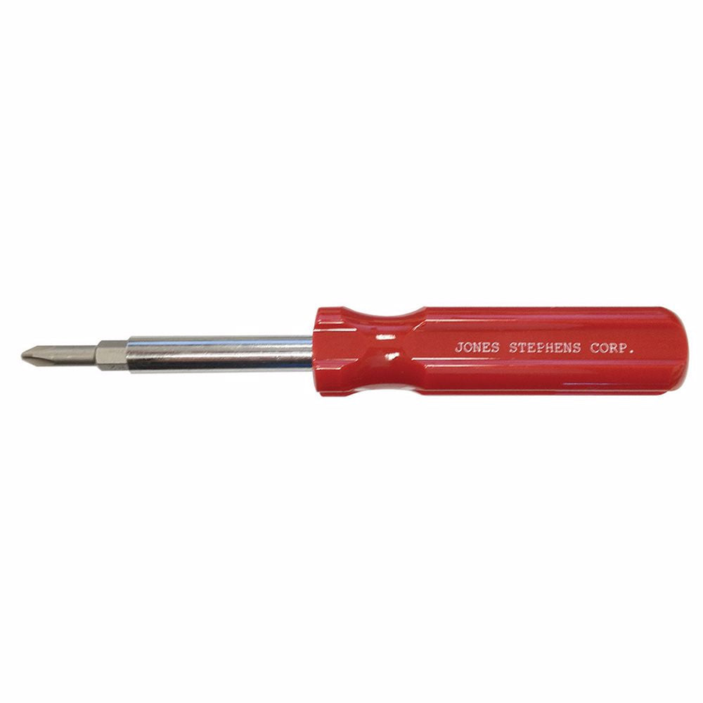 Jones Stephens S41001 4 in 1 Screwdriver, Phillips and Slotted