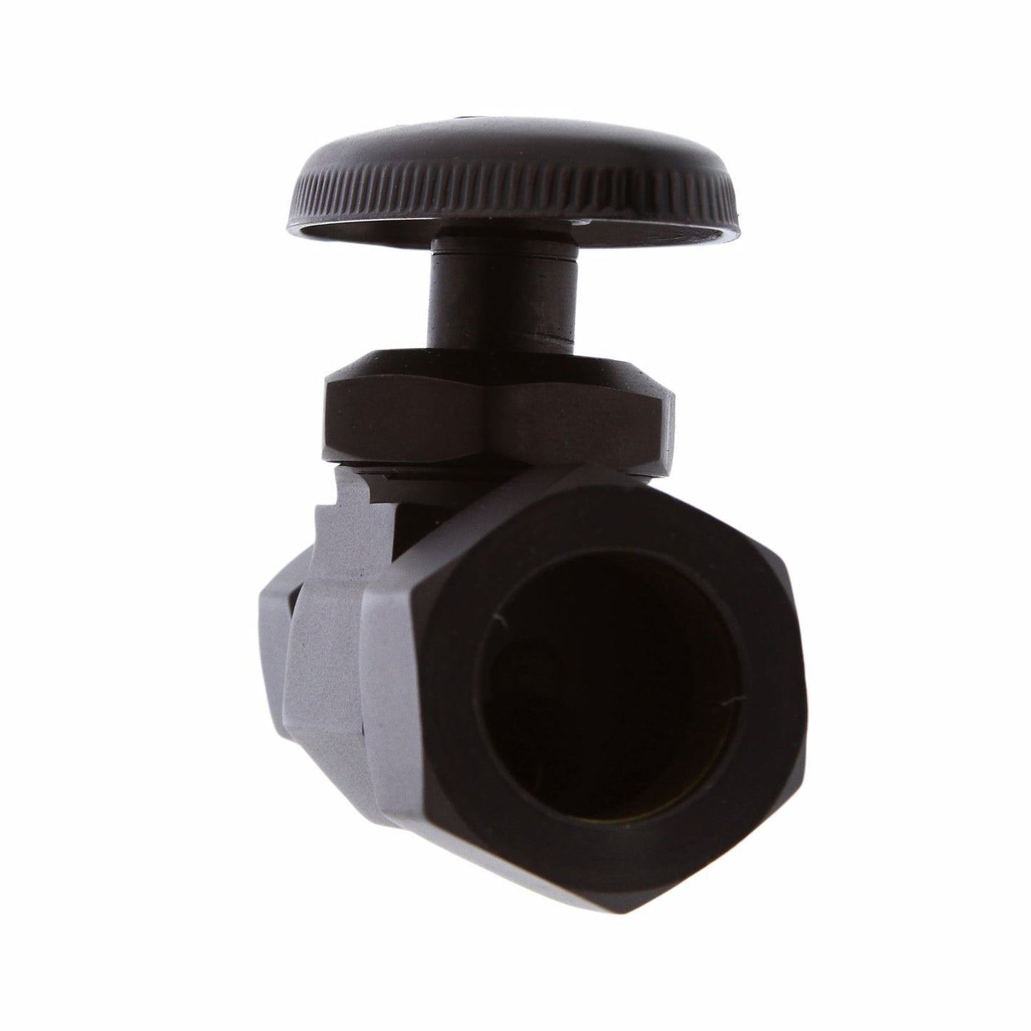 Jones Stephens S4312RB 5/8" Comp x 3/8" Comp Multi-Turn Straight Supply Stop Valve, Oil Rubbed Bronze
