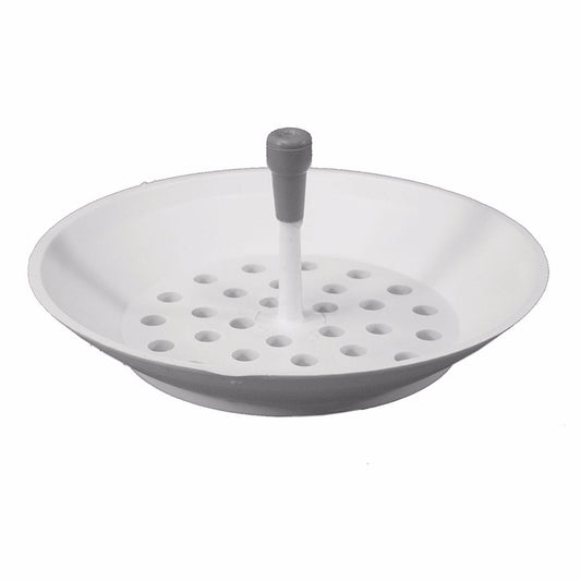 Jones Stephens S55002 PVC Replacement Strainer for Round Slop Sink