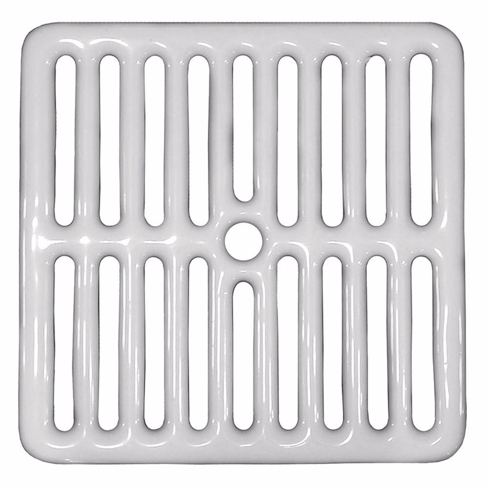 Jones Stephens S55010 Full Top Grate for Porcelain Coated Floor Sinks