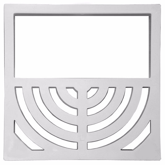 Jones Stephens S59012 PVC Half Top Grate for Floor Sink