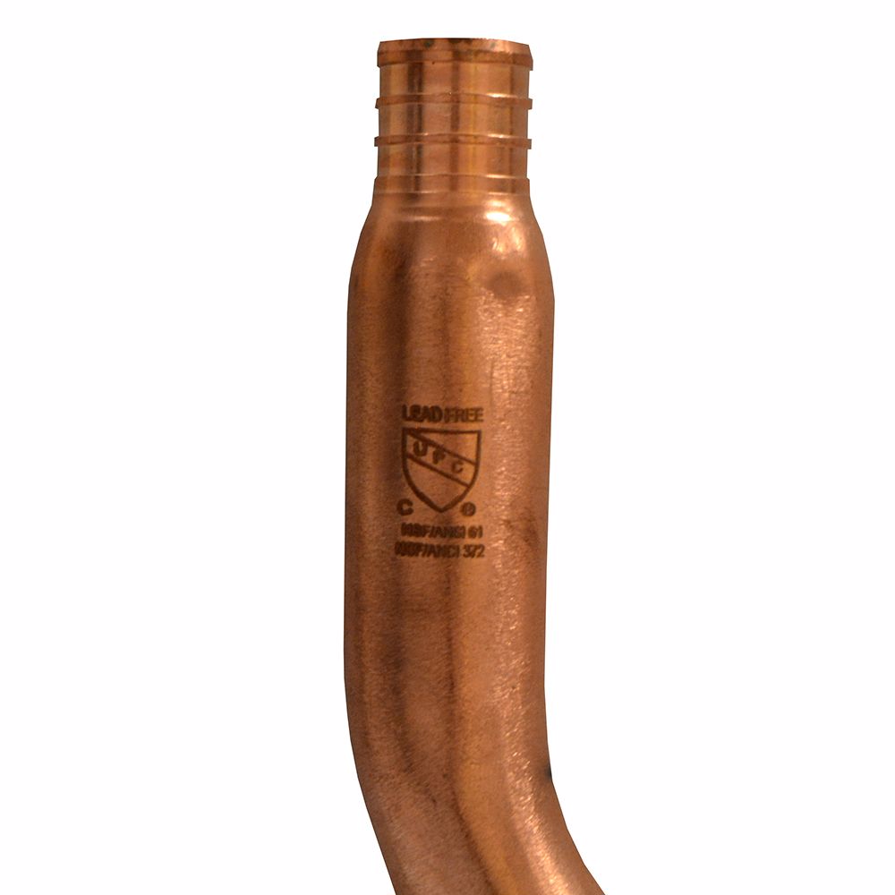 Jones Stephens S72004 ¾" F1807 PEX Stub Out Elbow, 4-1/2" x 8"