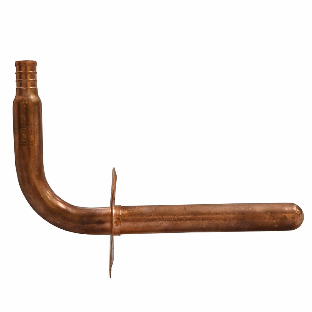Jones Stephens S72010 ½ F1807 PEX Stub Out Elbow with Square Mounting Flange, 3-1/2" x 6"