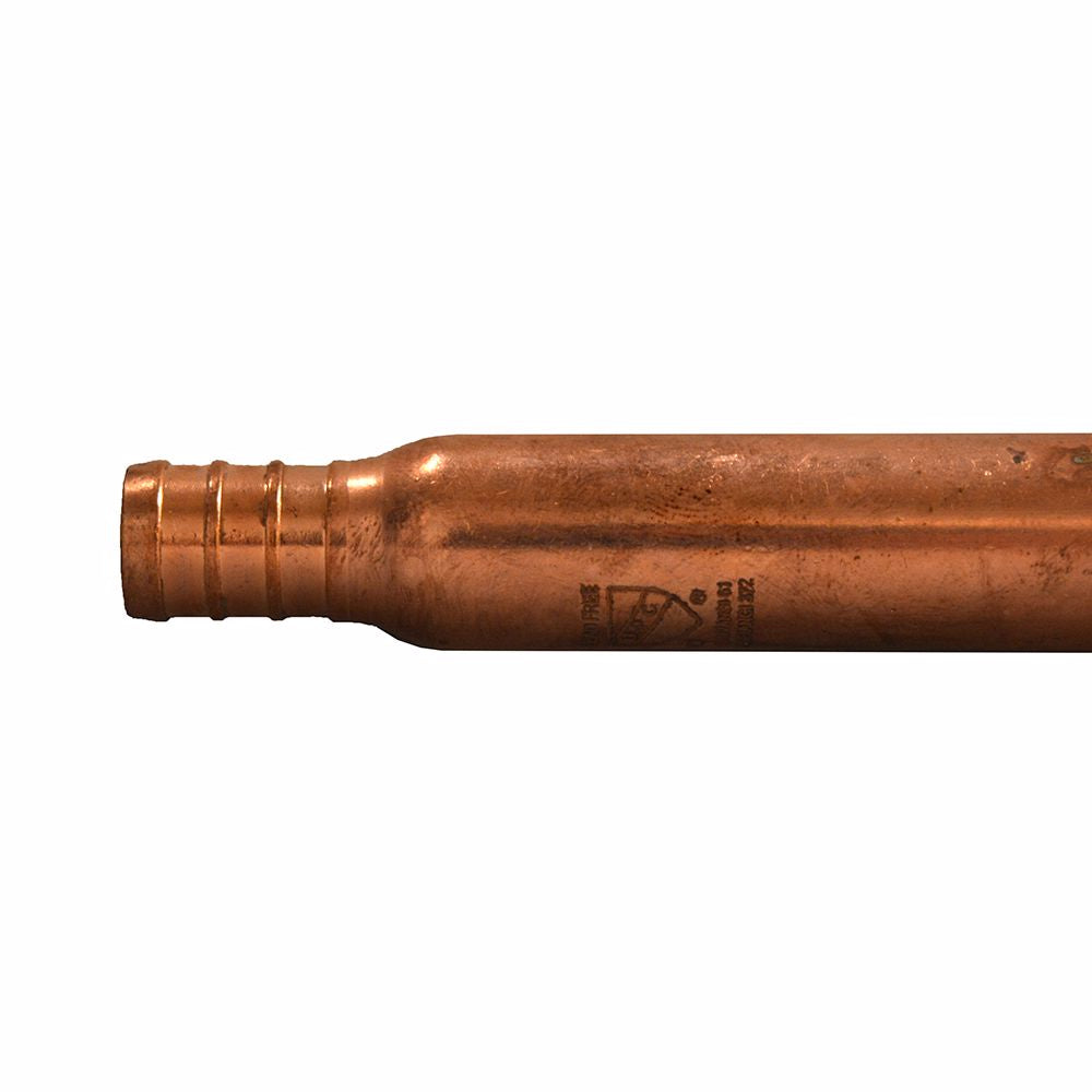 Jones Stephens S72018 ½ F1807 PEX Stub Out Straight, Open End, 8" Long