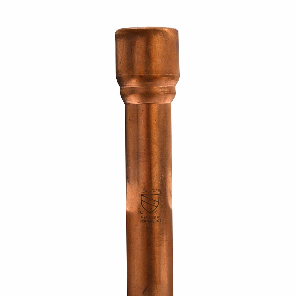 Jones Stephens S73001 ½ CPVC Socket Stub Out Elbow, 8" x 7"